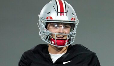 Julian Sayin addressed Brian Hartline's Buckeyes departure and Arthur Smith's arrival at Ohio State