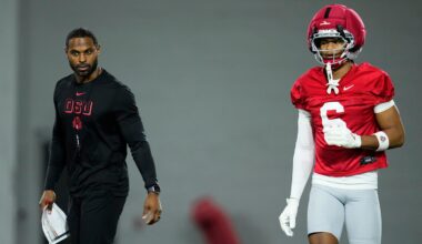 Chris Henry Jr. and Jerquaden Guilford were both considered possible WR2s behind Jeremiah Smith in Ohio State's room