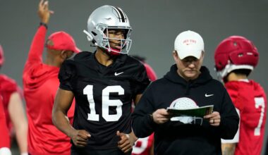 One Ohio State Buckeyes transfer is making a serious push in his room during spring practice so far
