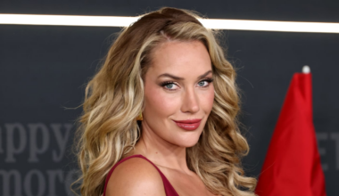 Paige Spiranac Styles Spring-Ready Striped Dress for Exciting Grass League Announcement