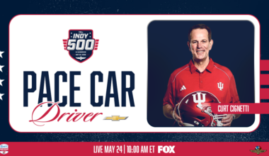 Indiana Football Coach Curt Cignetti To Drive Indy 500 Pace Car