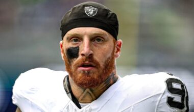 Maxx Crosby wanted to be a ‘Raider for life,’ but then it all fell apart