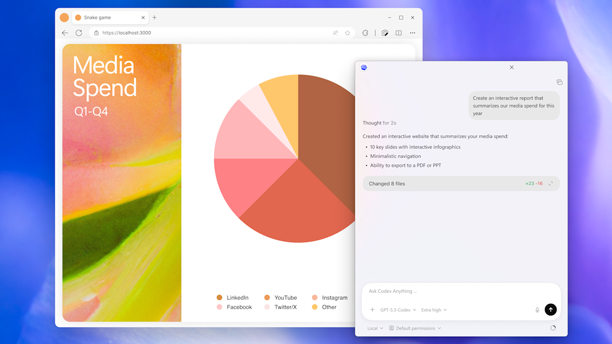OpenAI brings its Codex coding app to Windows