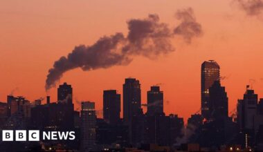 US states sue Trump over his move to scrap greenhouse gases ruling - BBC