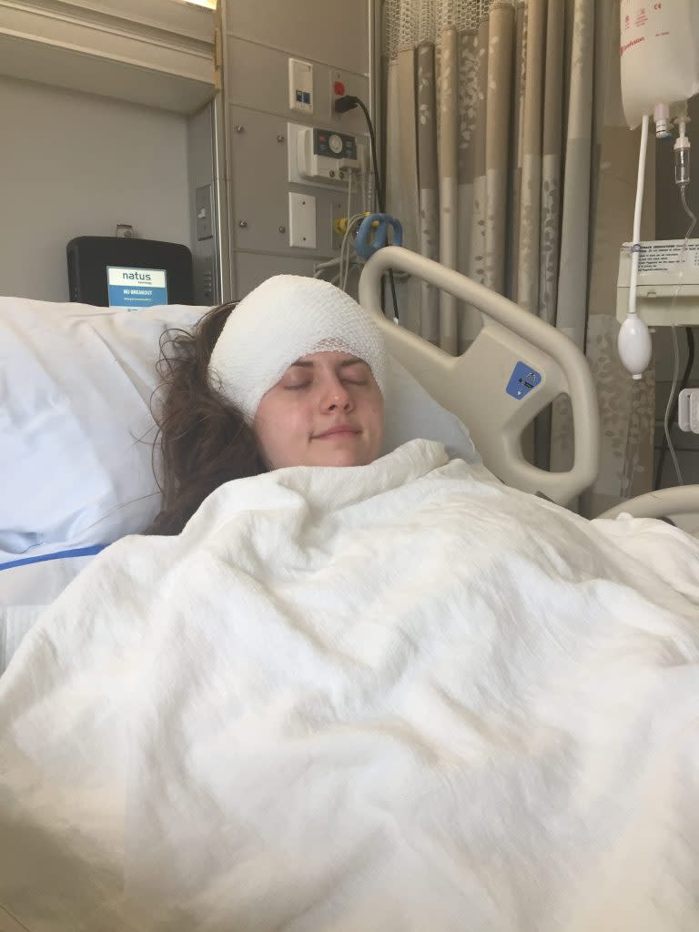 Arielle Hoffman was just 22 years old when she began experiencing strange episodes that altered her consciousness. Courtesy of Arielle Hoffman