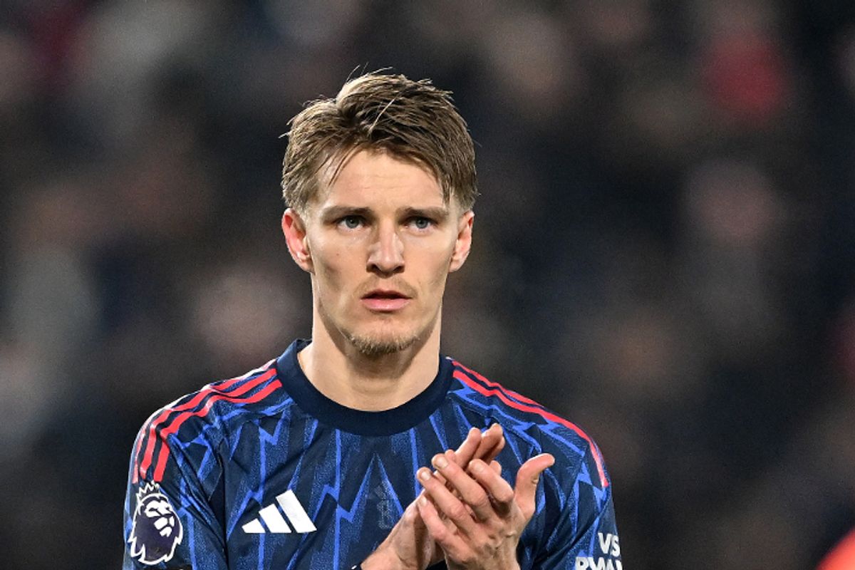 Martin Odegaard faces a race to be fit to face Bayer Leverkusen.