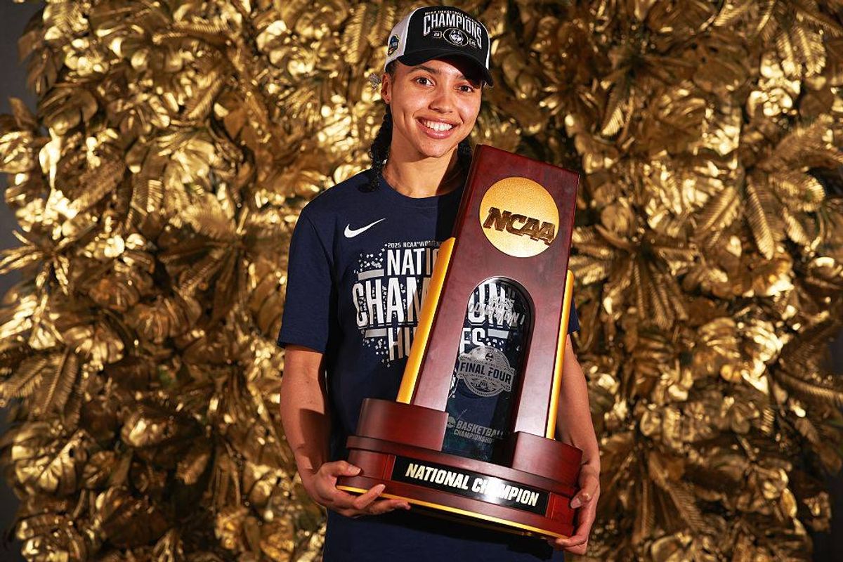 Fudd and UConn celebrate their 2026 Big East regular season triump