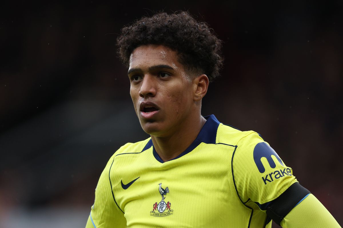 Souza will be hoping to make his first Tottenham Hotspur against Crystal Palace in the Premier League on Thursday