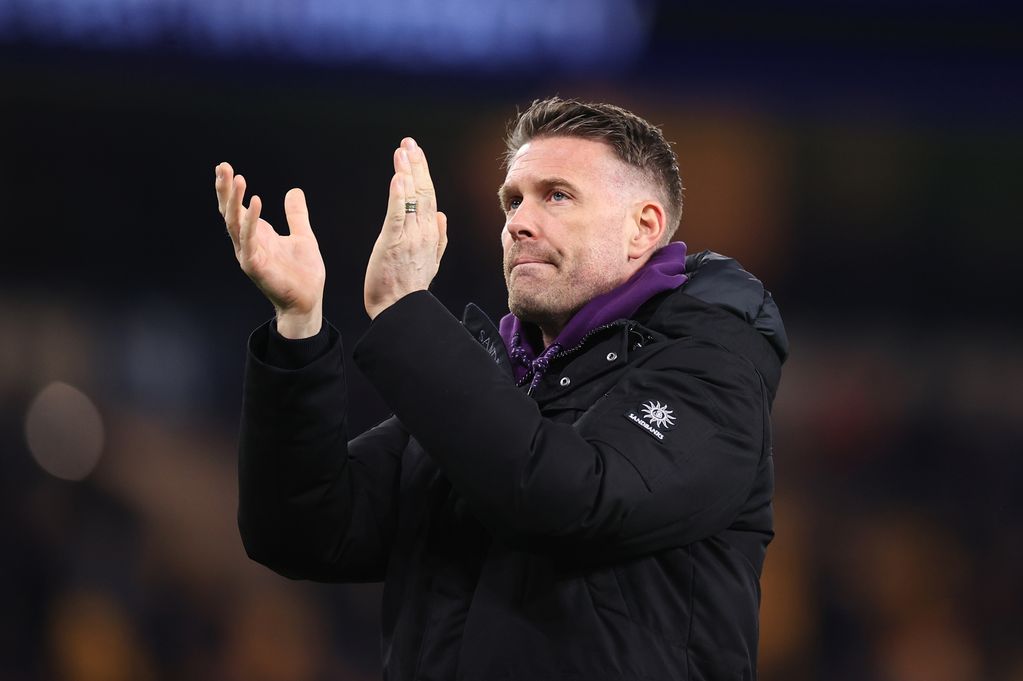 Wolves manager Rob Edwards.