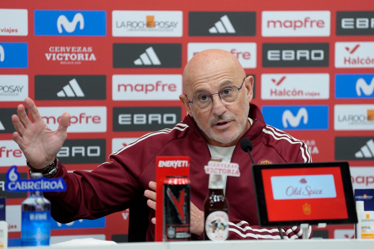 Luis de la Fuente has stood up for the quality of Arsenal's David Raya