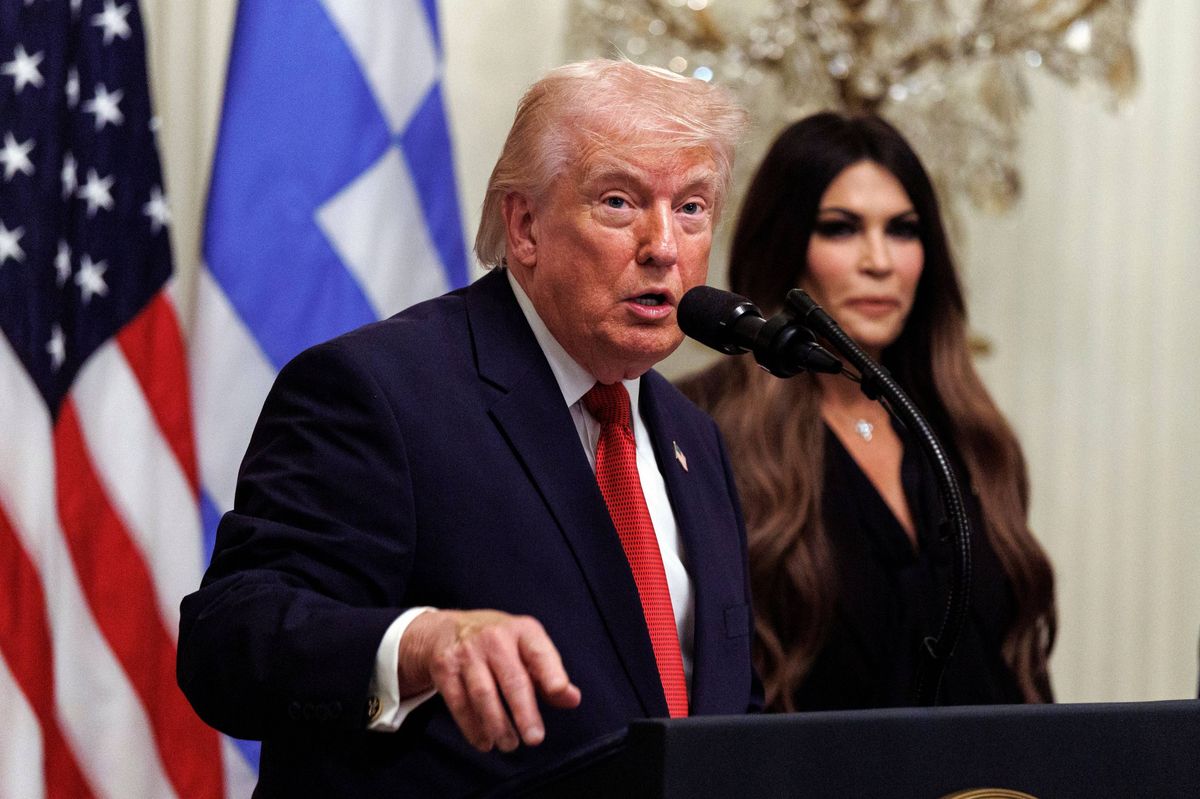 Trump Hosts a Greek Independence Day Reception in the East Room, Washington, District of Columbia, U