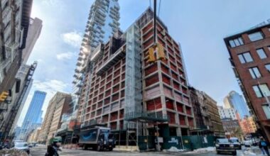 Tribeca Citizen | Plans submitted for a residential building at 250 Church