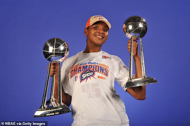 Braxton was named in the WNBA's all-rookie team in her debut season. She won both of her WNBA titles with the Shock in 2006 and 2008