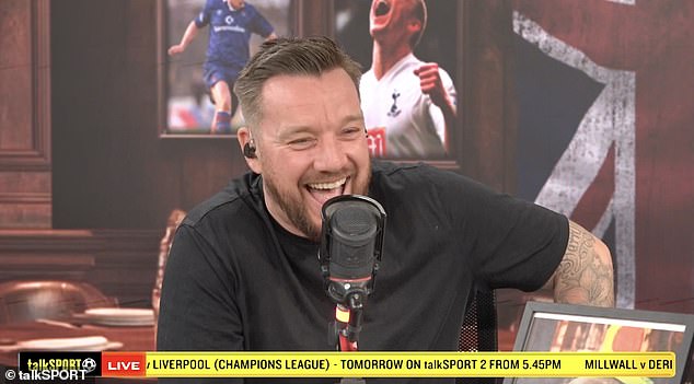 O'Hara has been mocked by Jason Cundy on talkSPORT amid Tottenham's poor run of form
