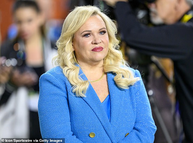 ESPN's Holly Rowe accidentally left a private remark from her source in a post about the WNBA