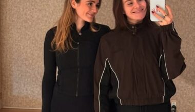 Tilly (L) and Holly Ramsay (R) enjoyed quality time together at an exercise class on Thursday as they shared insight into their extreme workout regimes.