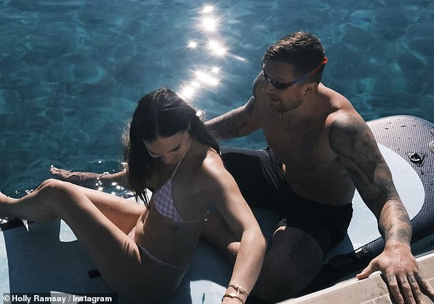 Meanwhile Holly regularly works out with Olympic husband Adam Peaty