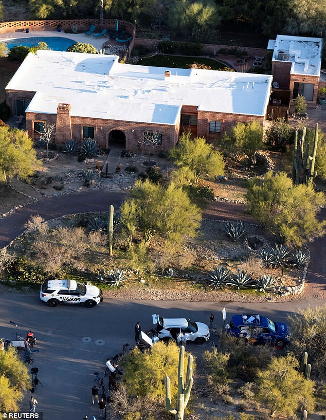 Law enforcement staked outside Nancy Guthrie's home in Tucson, Arizona for over a month, scouring the desert area around her property in vain