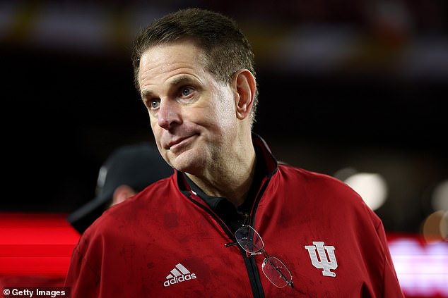 Curt Cignetti led the Indiana Hoosiers to a first-ever national championship last season
