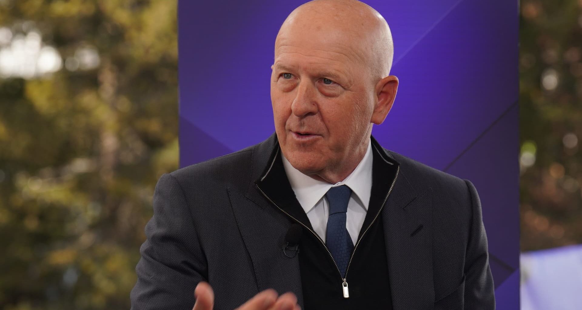 Goldman's David Solomon surprised by ‘benign’ markets, Iran war
