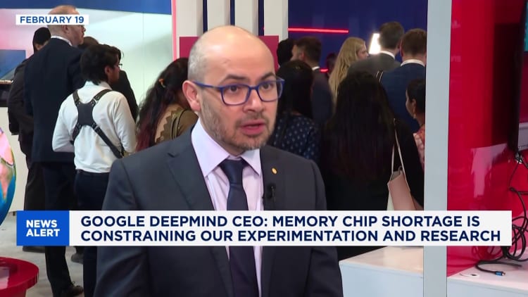 Agentic AI deployment and research constrained by memory chip shortage: Google DeepMind CEO