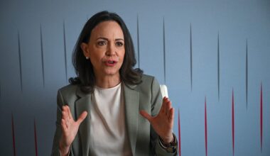 Venezuela opposition leader Machado calls for privatization of oil industry