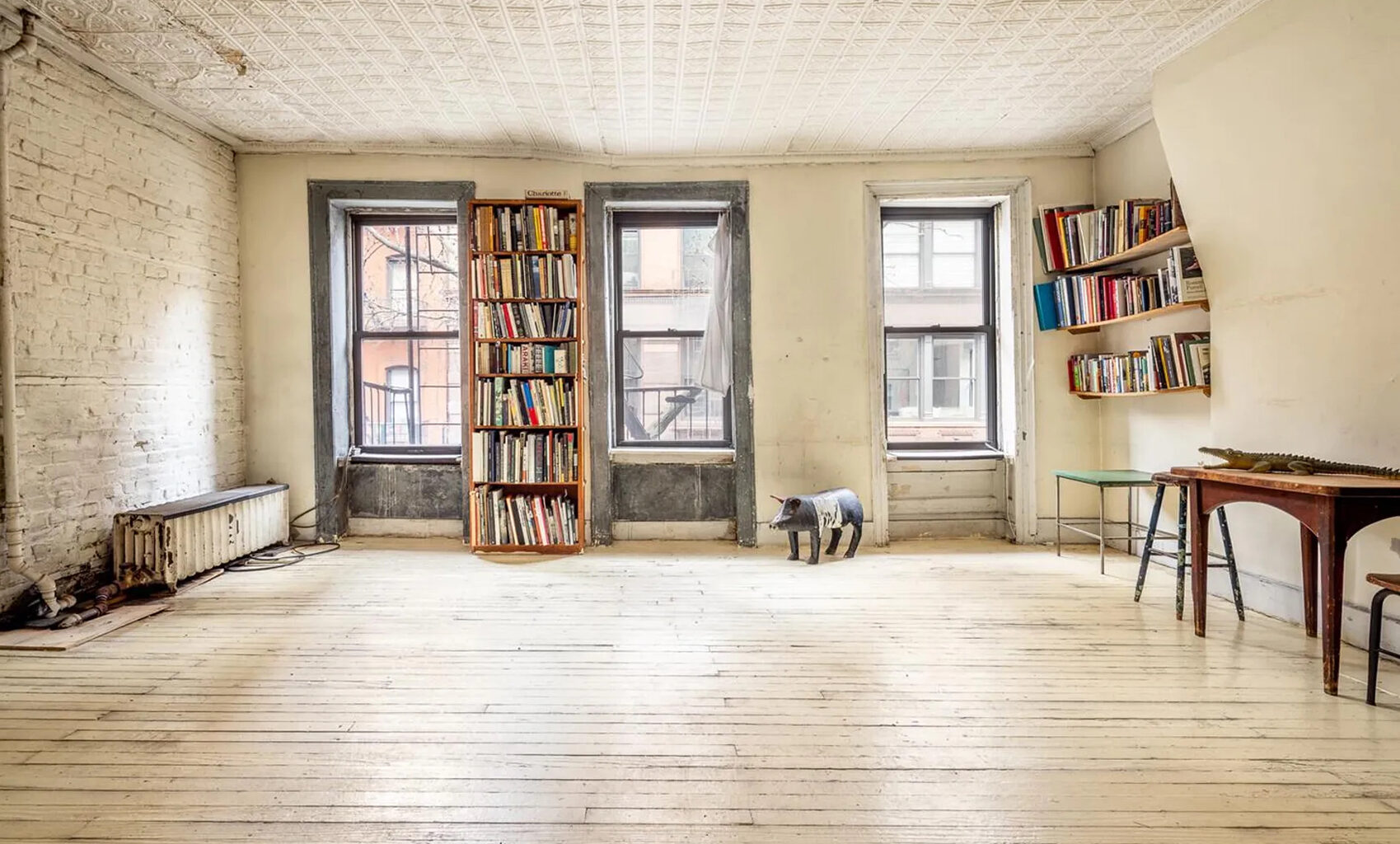 Live like Robert Frank and June Leaf in a Bleecker Street townhouse