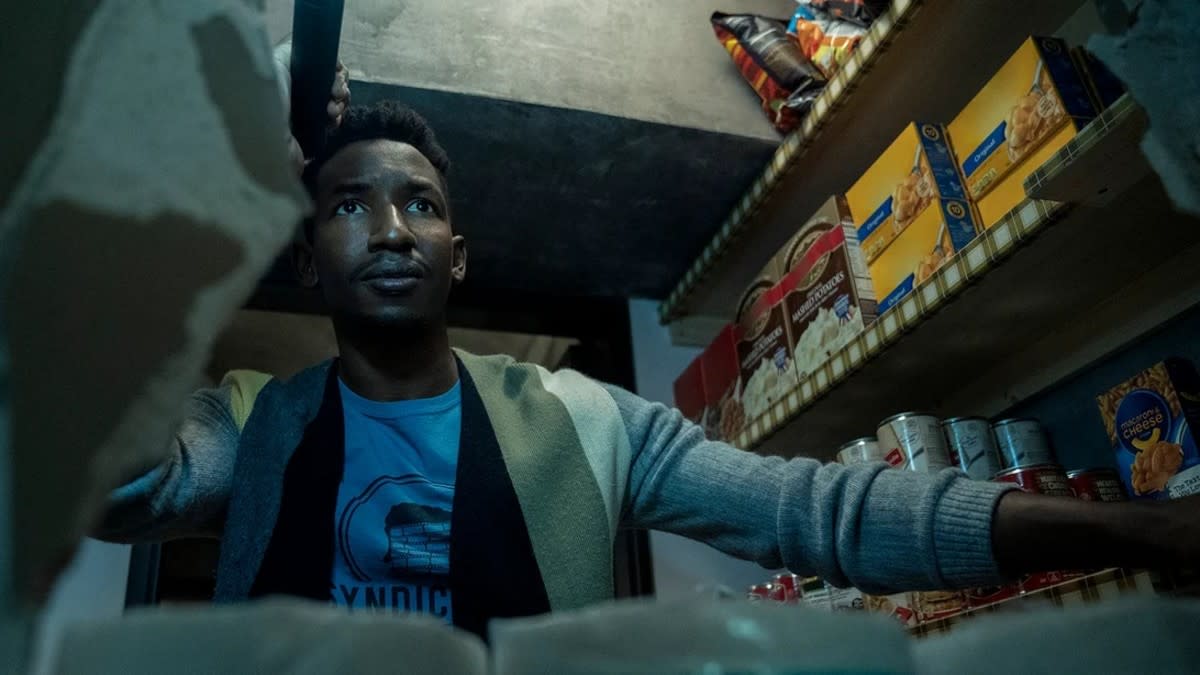 Mamoudou Athie as archivist Dan Turner in the now-defunct Netflix series <em>Archive 81</em>.Netflix