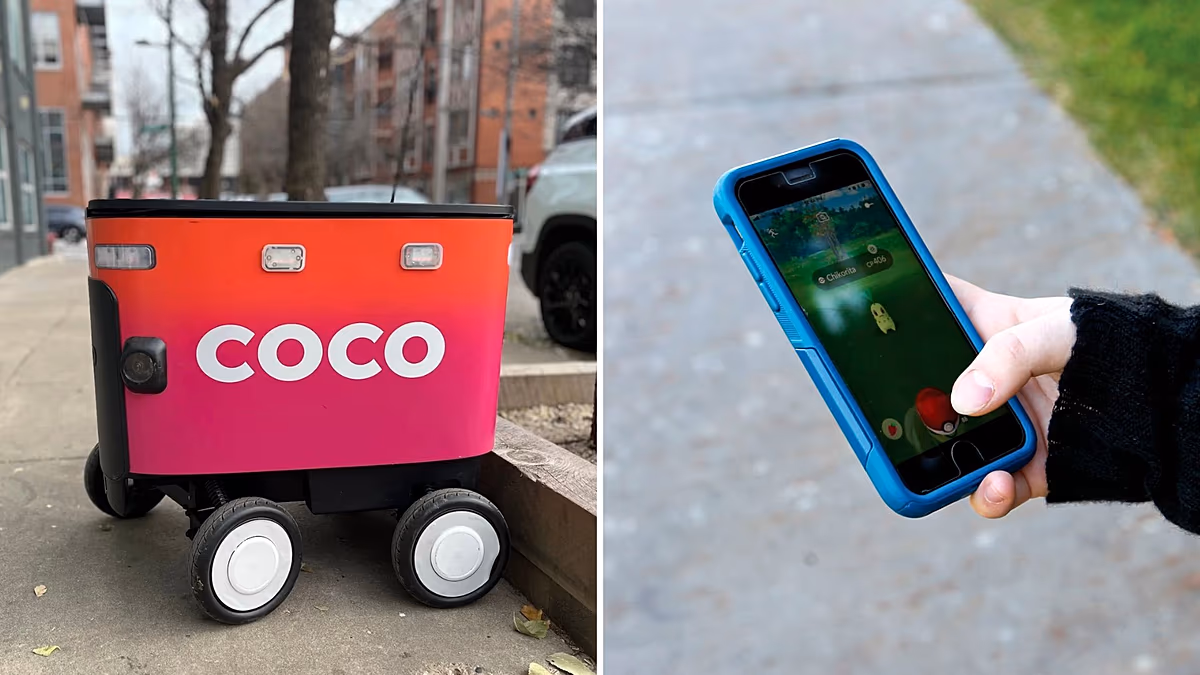 Pokémon Go players have unknowingly been helping to train delivery robots