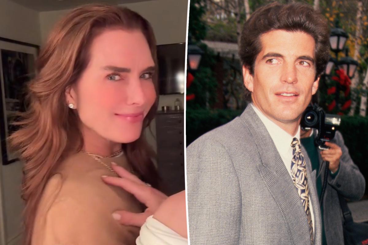 Brooke Shields makes rare comment on JFK Jr. romance