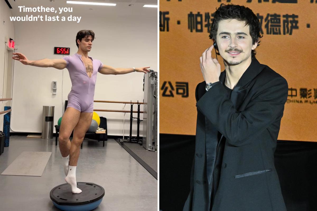 NYC Ballet dancer goes viral for this superhuman response to Chalamet diss