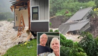 Elderly couple lose dream Hawaii home after it was destroyed by floods