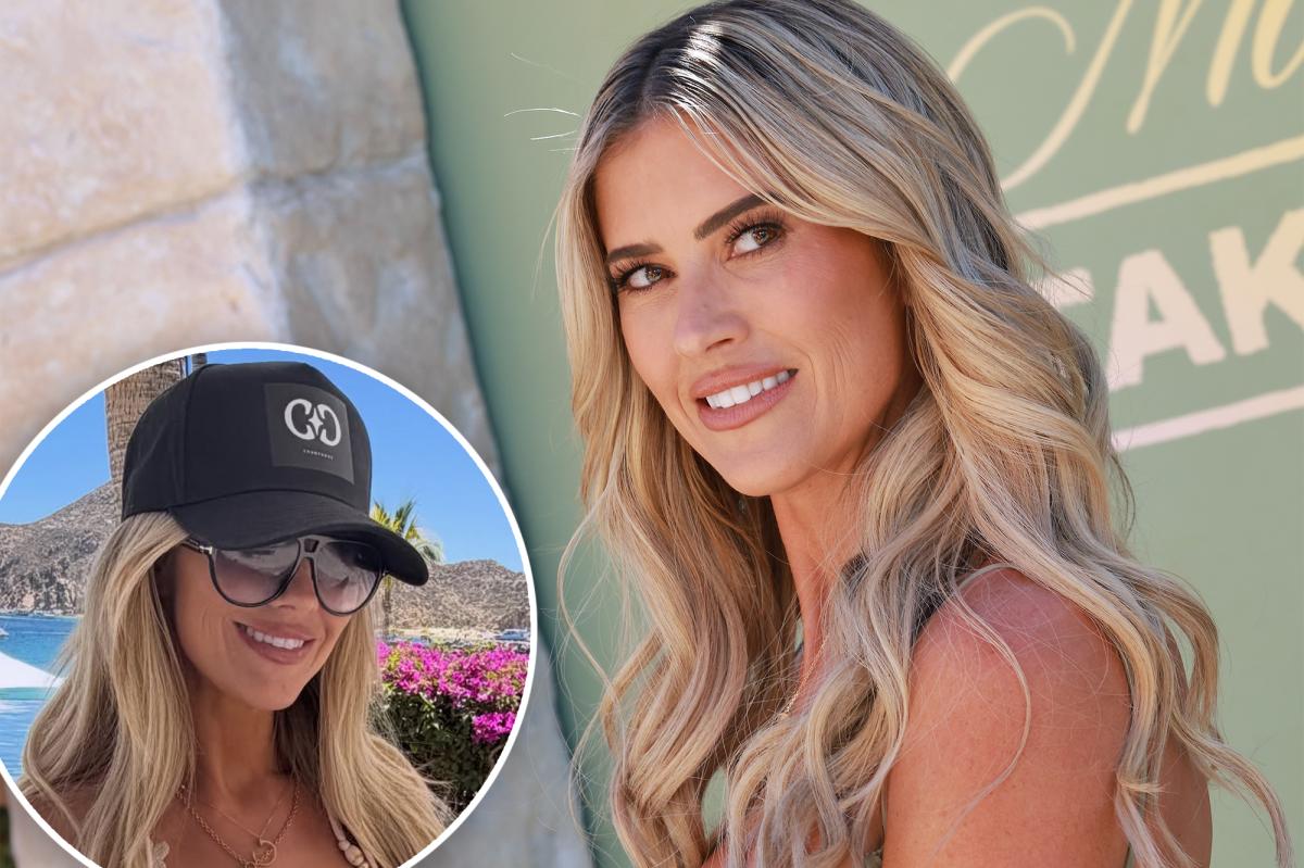Christina Haack wows in cream-colored crochet bikini after addressing rumors she's engaged for fourth time