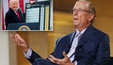 Blackrock CEO Larry Fink warns of 'costly' global push toward self-reliance, downsides to AI boom