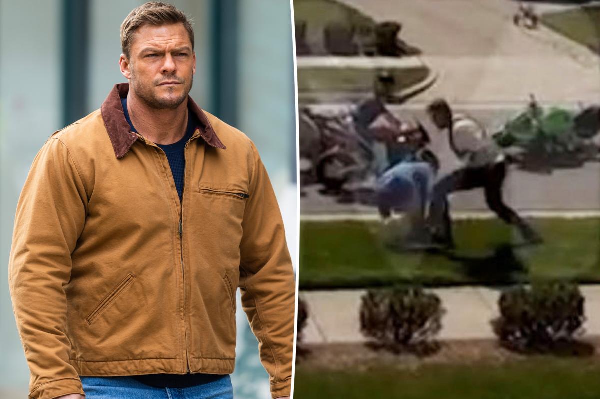 'Reacher' star Alan Ritchson threatened to run over neighbor with motorcycle before attack