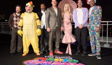 Anya Taylor-Joy, Jack Black go all out for 'Super Mario Galaxy Movie' press tour