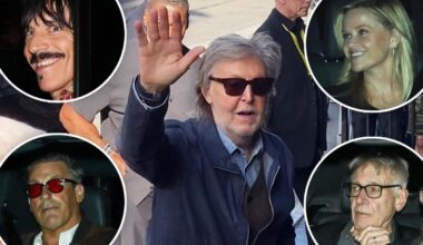 Paul McCartney plays for Jon Hamm, Harrison Ford, Reese Witherspoon and Ringo Starr at Hollywood's Fonda Theater