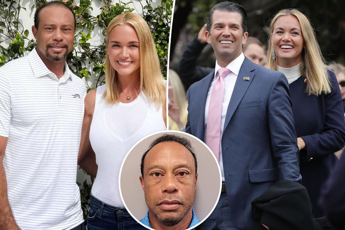How Donald Trump Jr. feels about ex-wife Vanessa's boyfriend Tiger Woods' DUI arrest