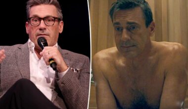 Jon Hamm denies using a 'butt double' during steamy 'Your Friends & Neighbors' Season 2 appearance