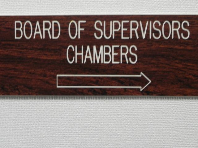 Tuolumne County Board of Supervisors Sign
