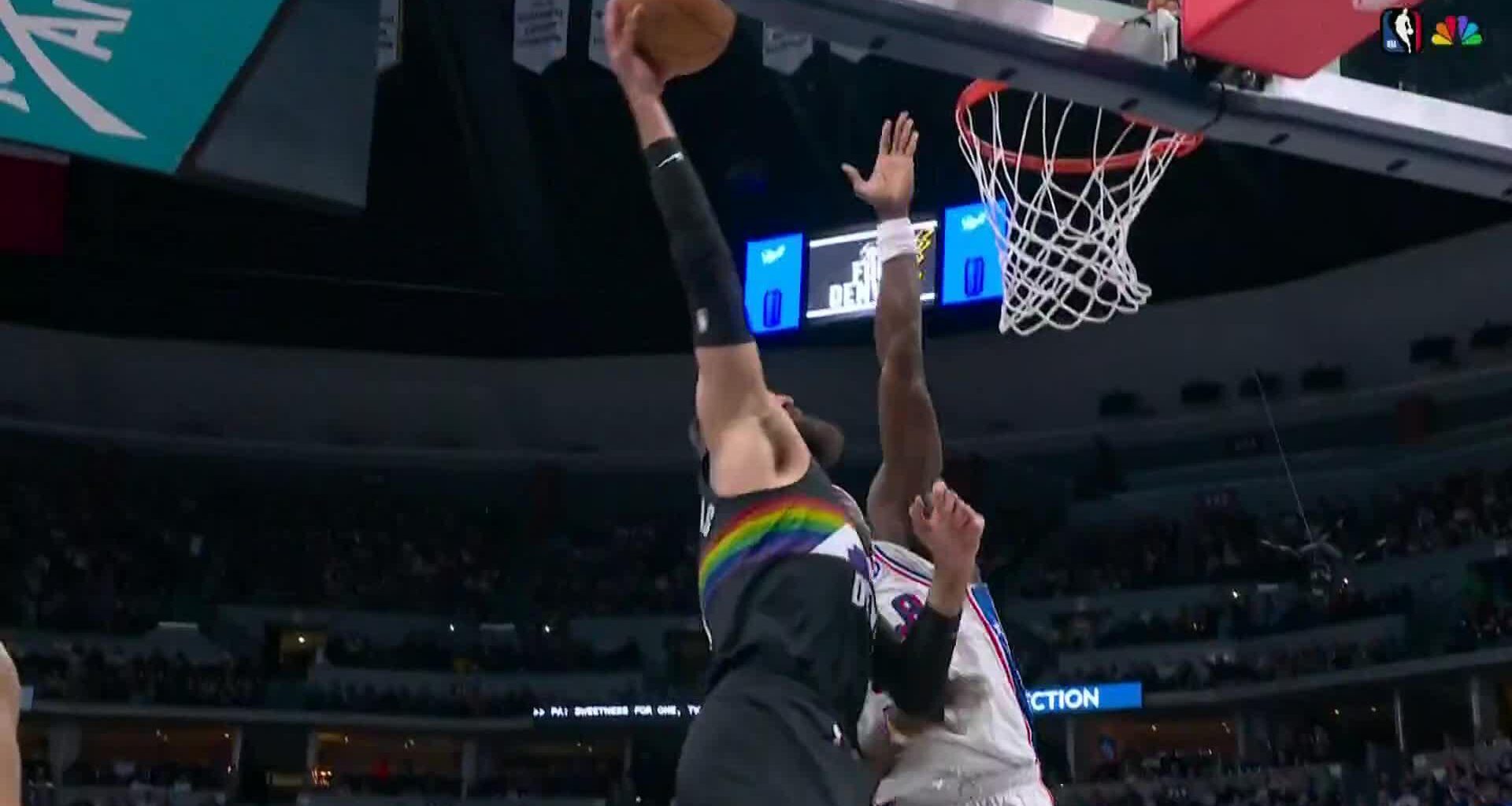 Christian Braun scores 22 as Nuggets rout short-handed 76ers 124-96