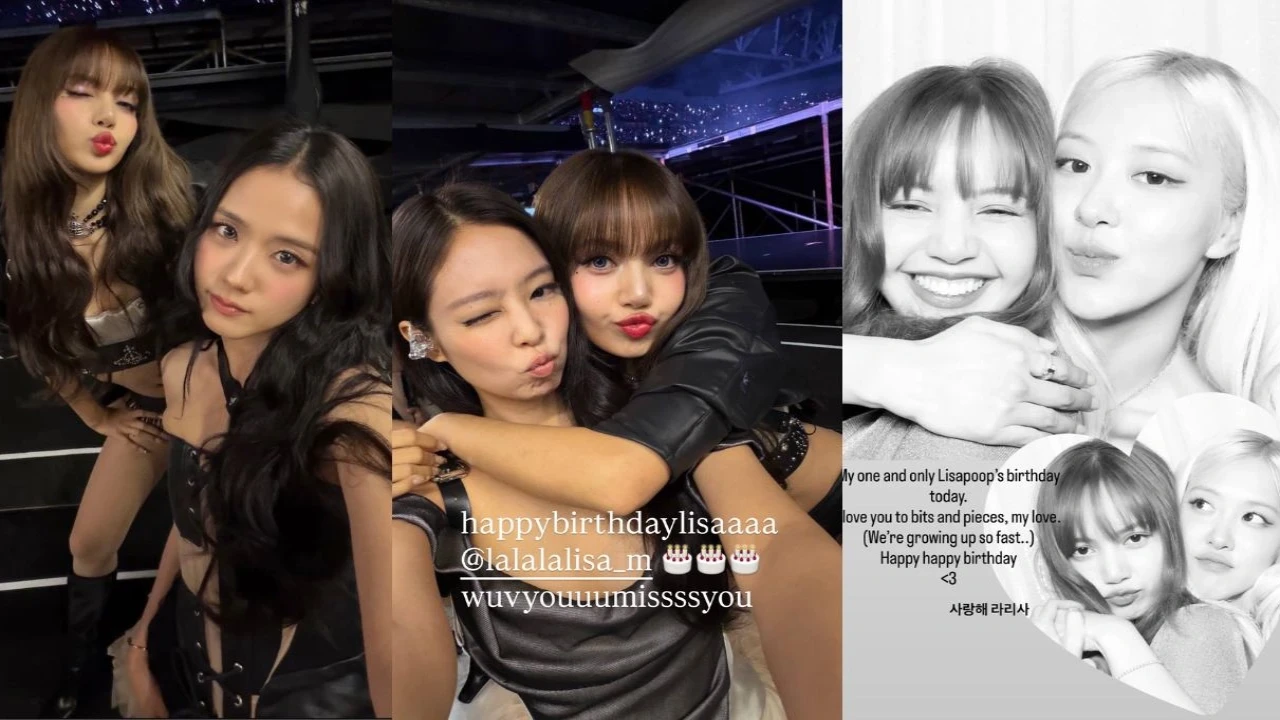 BLACKPINK: courtesy of BLACKPINK members's Instagrams