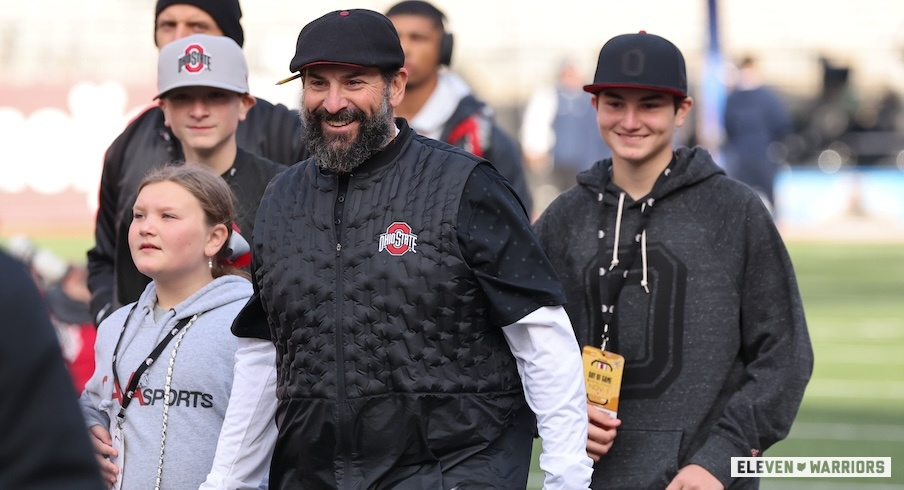 Matt Patricia and his family