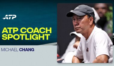Michael Chang has coached rising lefty Learner Tien since July 2025.