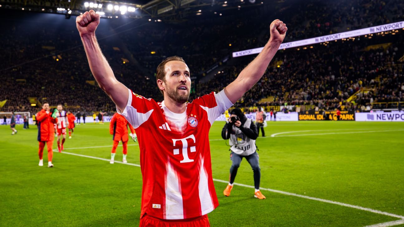 Harry Kane eyes Robert Lewandowski record after Klassiker brace