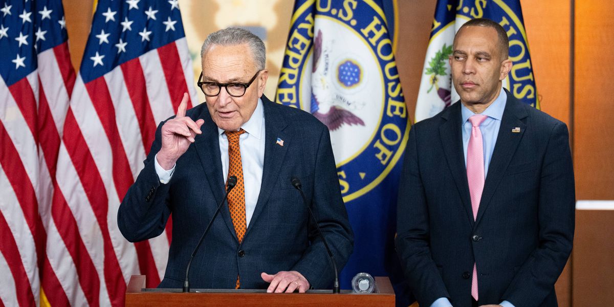 Democratic Leaders Face Backlash Over 'Cowardly' Responses to Trump War on Iran