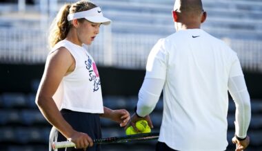 Andreeva, Alcaraz and a Scene-Stealing Pup