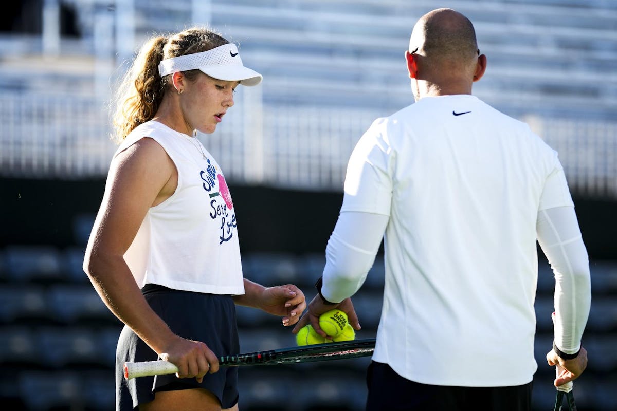 Andreeva, Alcaraz and a Scene-Stealing Pup