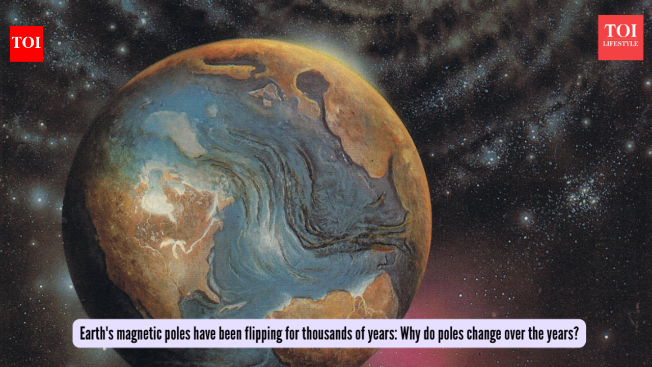 Earth's magnetic poles have been flipping for thousands of years: Why do poles change over the years?