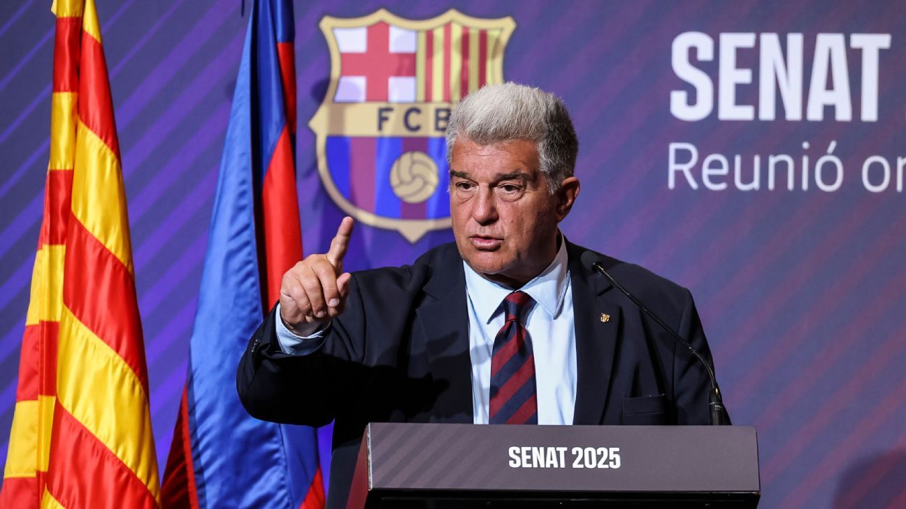 Joan Laporta among final three Barcelona presidential candidates